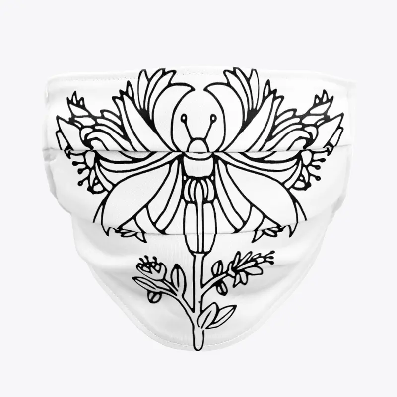 Butterfly Flower Mask